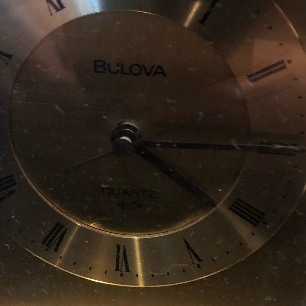 Bulova clock